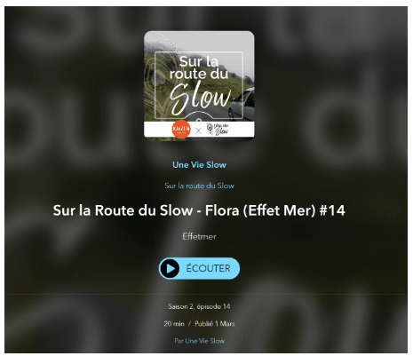 Read more about the article Podcast : une vie slow